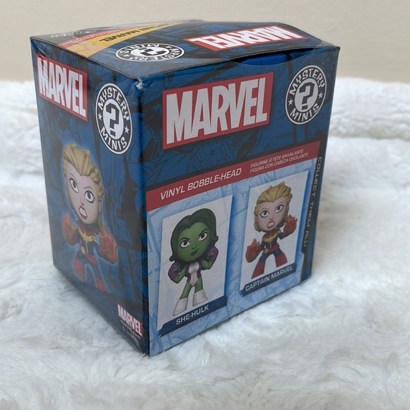Funko Marvel Iron Man Dorbz and She Hulk/Captain Marvel Mystery Minis BUNDLE - Picture 7 of 10